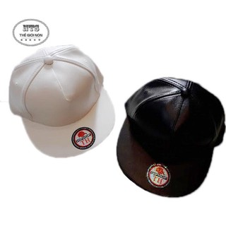 Nón snapback da trơn - nón hiphop
