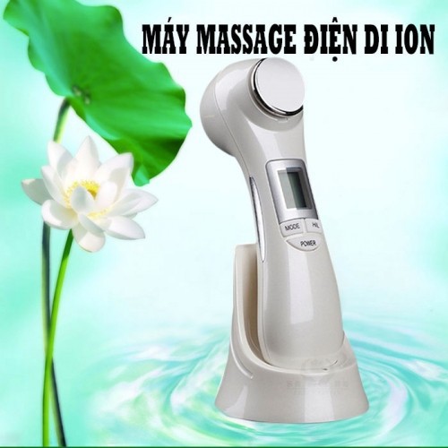 Máy massage điện di 2 đầu chăm sóc da mặt đa chức năng 9901