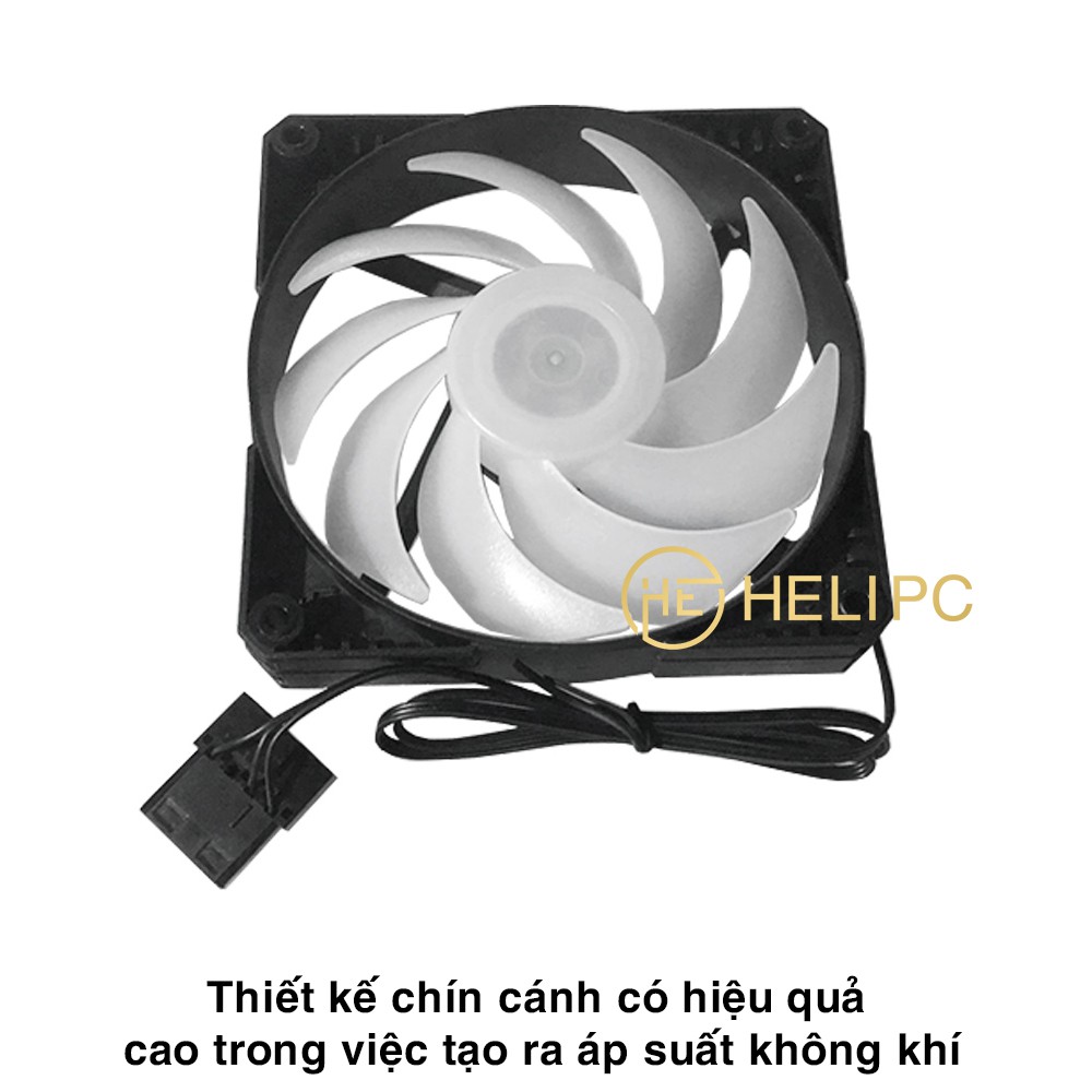 Quạt tản nhiệt case máy tính PHANTEKS Metallic Gear Skiron DRGB - Quạt fan case 14cm