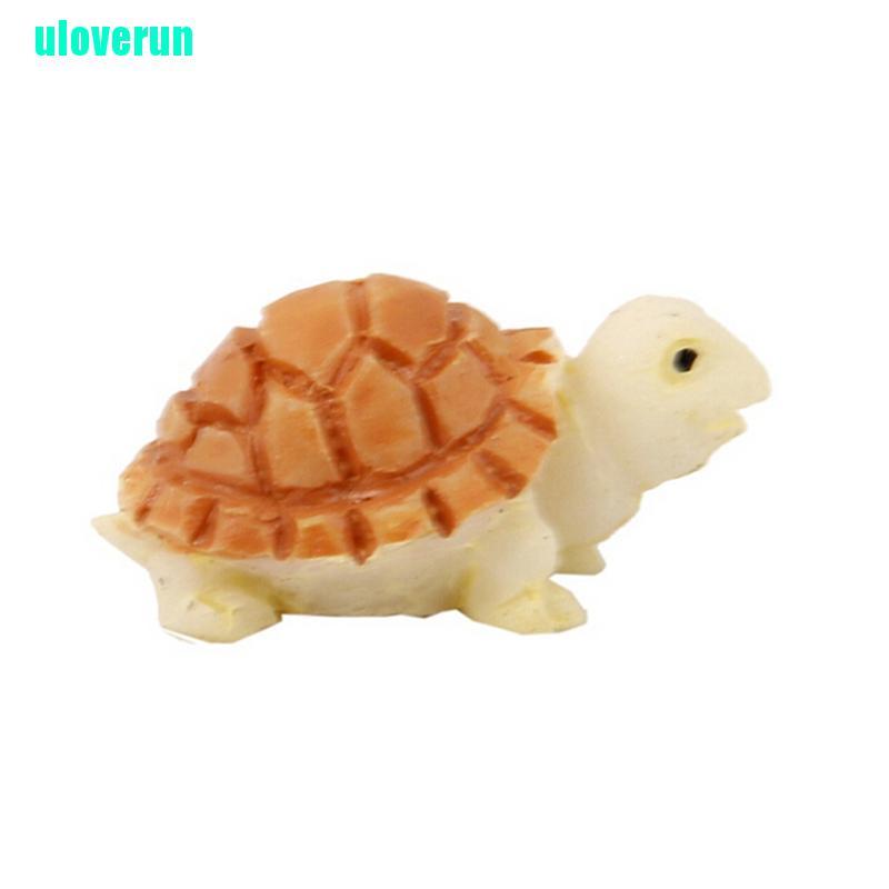 Bộ 2 Mô Hình Rùa Mini Trang Trí Sân Vườn