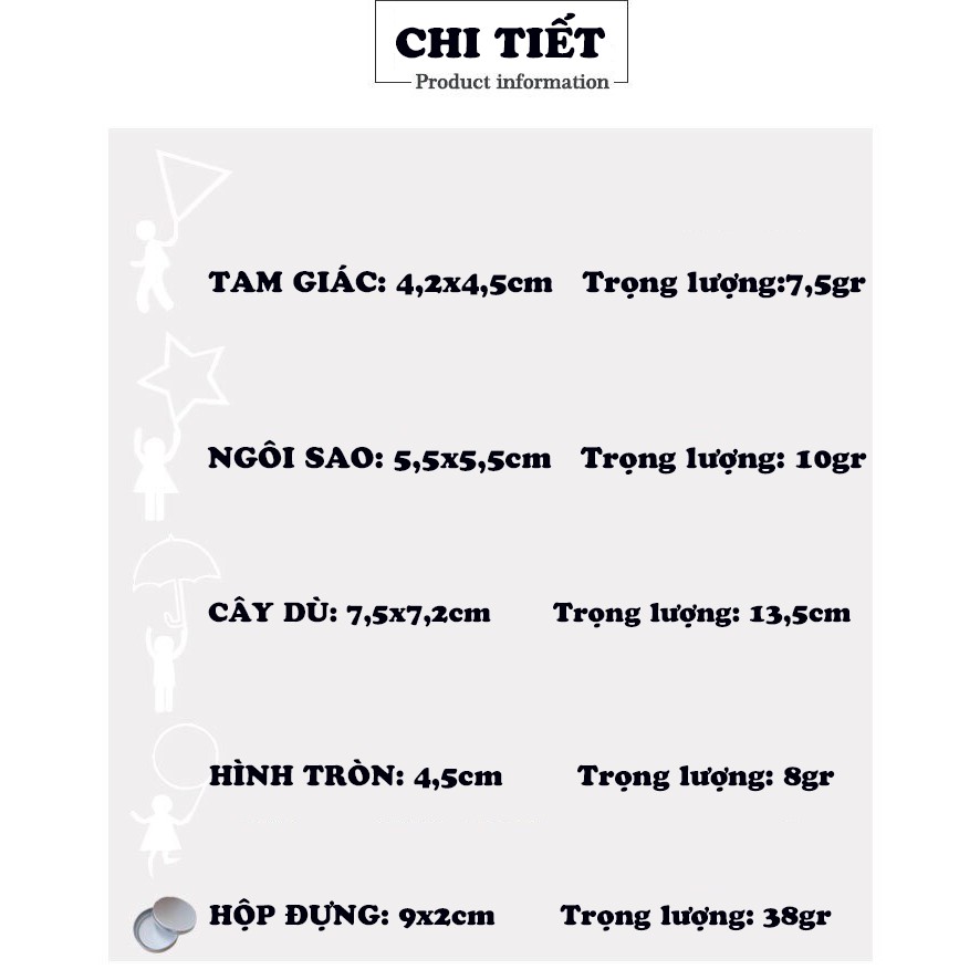 Squid Game - Khuôn Làm Bánh Quy , Kẹo Kèm Hộp Đựng Phim Trò Chơi Con Mực Hot Trend 2021