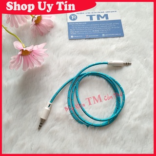 Cáp âm thanh 2 đầu 3.5mm dây dù dài 1m