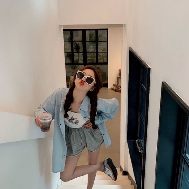 Kính mát gọng chữ nhật 100% chống tia UV thời trang dành cho cả nam và nữ