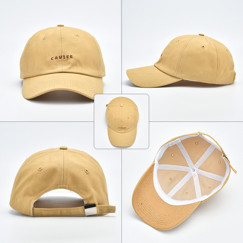 Mũ Lưỡi Trai LINJW Thêu Chữ Thời Trang 2020 Phong Cách Unisex