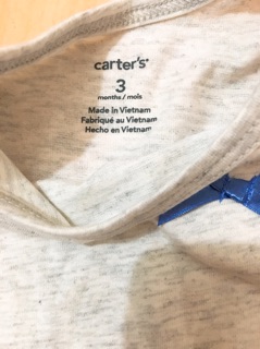 BỘ THUN COTTON BÉ GÁI CARTER