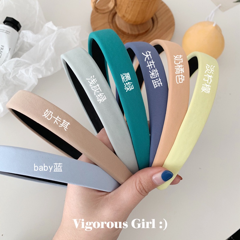 Đồ cài tóc màu trơn thời trang mùa xuân mới cho nữ