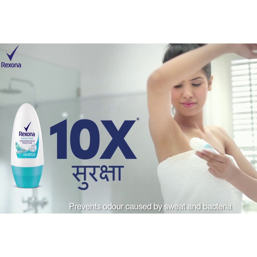 Lăn khử mùi Rexona Shower Clean chai 50ml