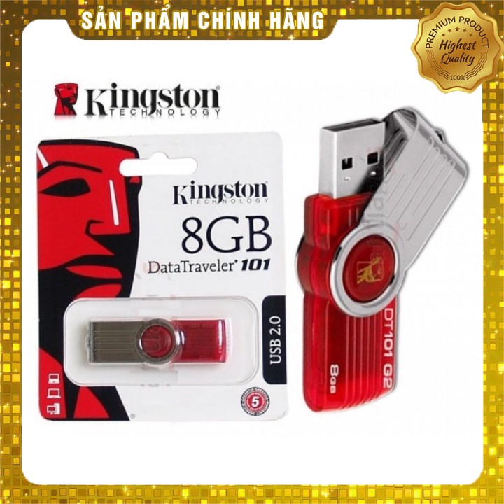 USB 8GB Kingston Hàng Chuẩn FPT