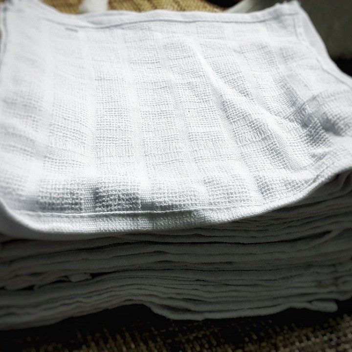 Khăn Lau  100% Cotton Kích Thước 25x25cm