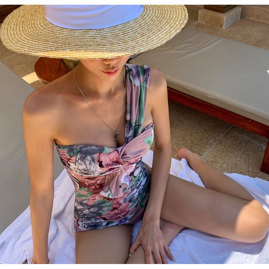 Bộ đồ bơi nữ bikini liền 1 mảnh cao cấp dành cho bạn gái đi biển mã L06 | BigBuy360 - bigbuy360.vn