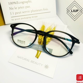 Gọng kính cận nam nữ mắt tròn 215 chất liệu nhựa dẻo thanh mảnh phù hợp nhiều form mặt có nhiều màu lựa chọn
