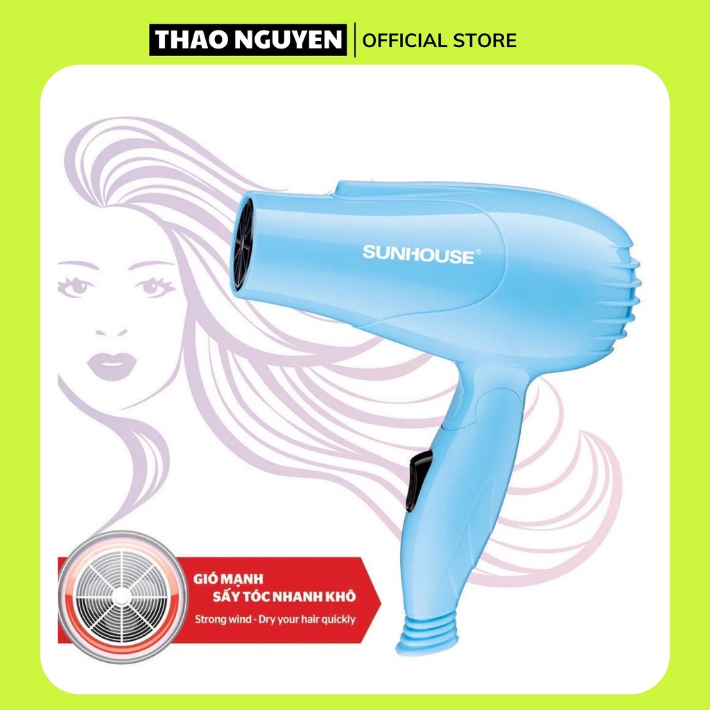 Máy sấy tóc SUNHOUSE SHD2305 xanh