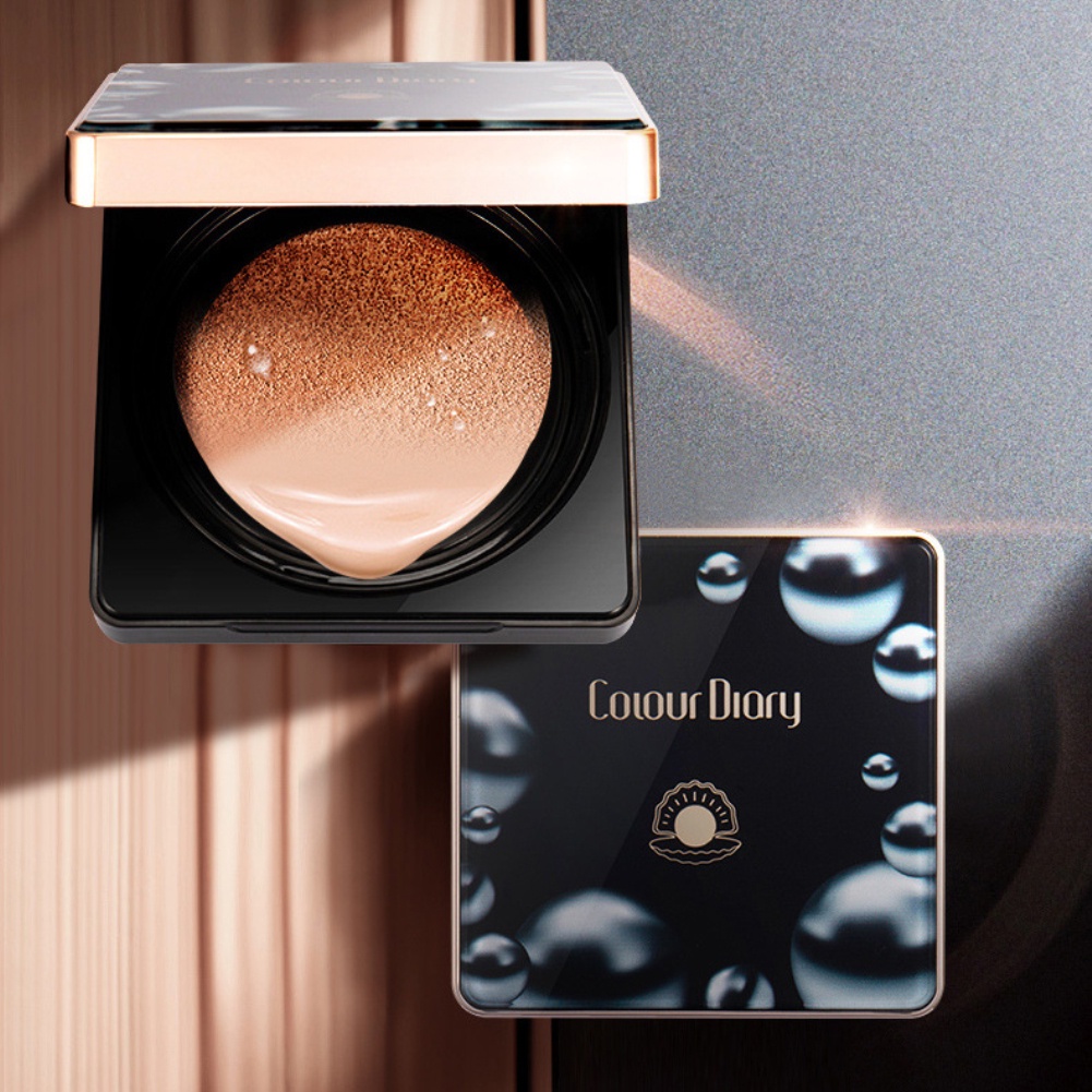 Phấn Nước CC Che Khuyết Điểm CC cream Dưỡng Ẩm Chống Nước Lâu Trôi Hình Hộp Vuông Thần Kỳ Màu Đen Ngọc Trai Hình Vuông | BigBuy360 - bigbuy360.vn