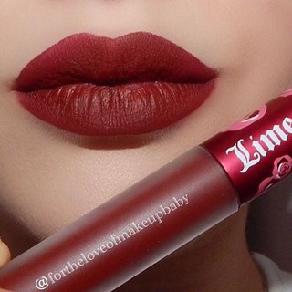 Lime Crime Velvetines Liquid Matte Lipstick - màu Wicked
