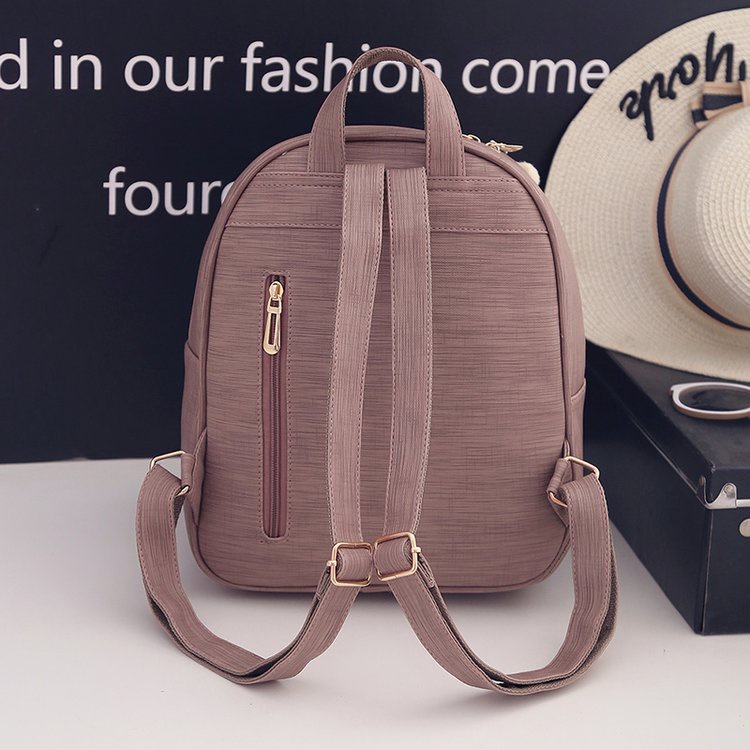 Balo nữ in chữ thời trang Hàn Quốc xinh xắn IELGY