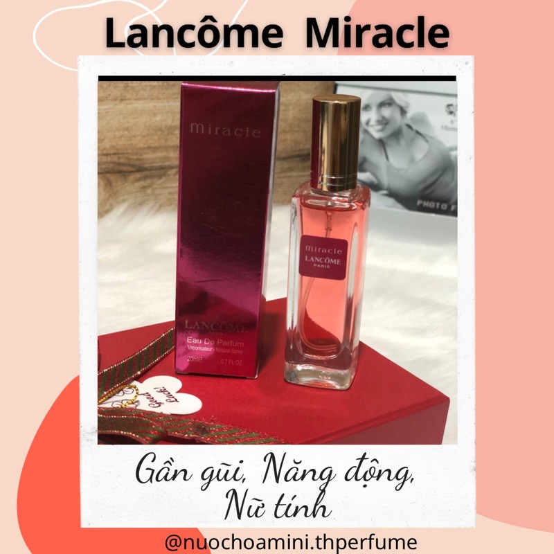 Nước Hoa mini Nữ Lancome Miracle 20ml (Mẫu 5D)