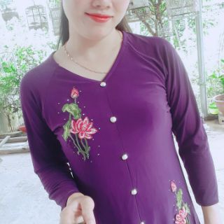 Bộ bà ba đi chùa chất đẹp