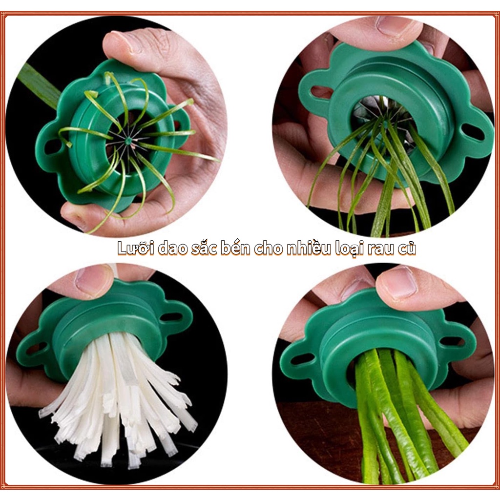 Dụng Cụ Bào Sợi Rau Củ Quả Đa Năng Bằng Thép Không Gỉ