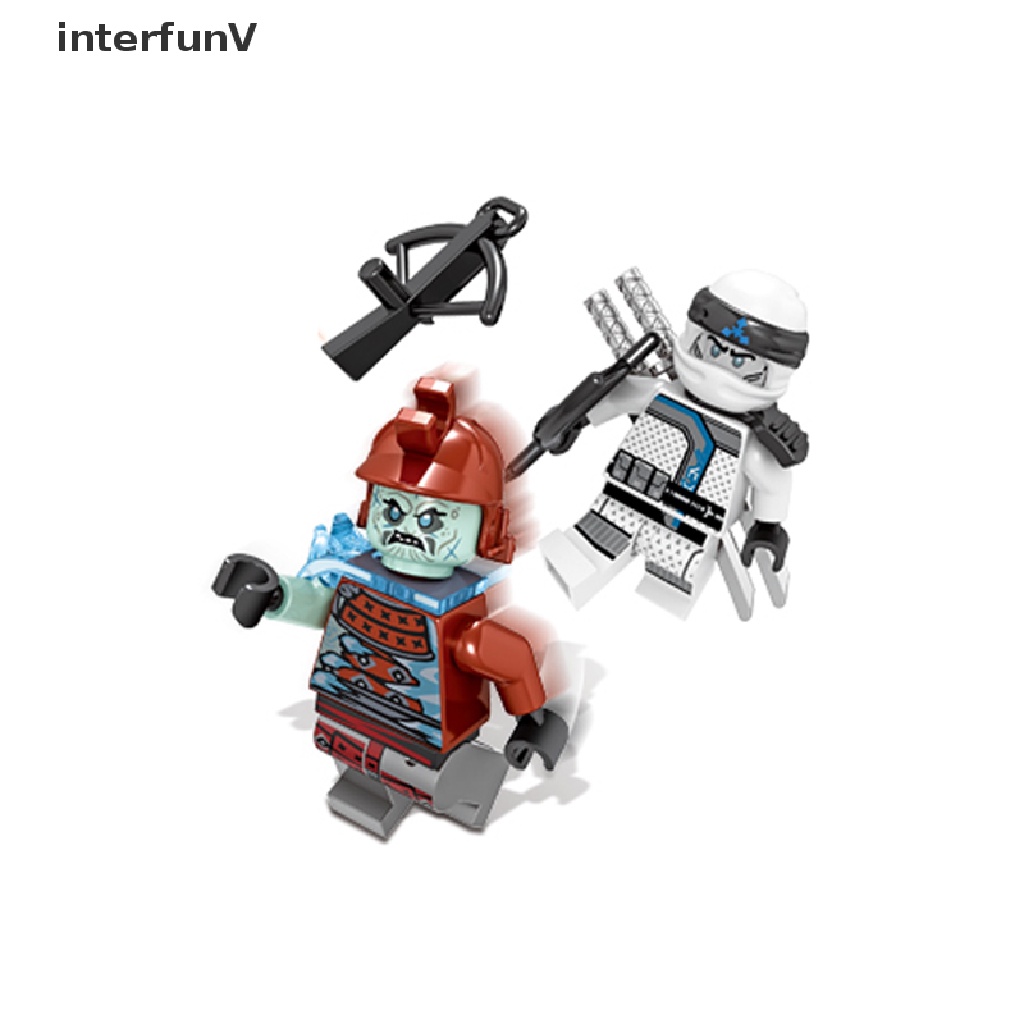 Set 24 Mô Hình Nhân Vật Ninjago Kai Jay Sensei Wu Master