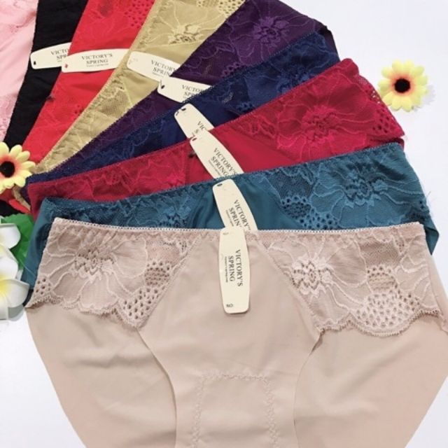 Set 5 Quần Lót Đúc Phối Ren Cao Cấp