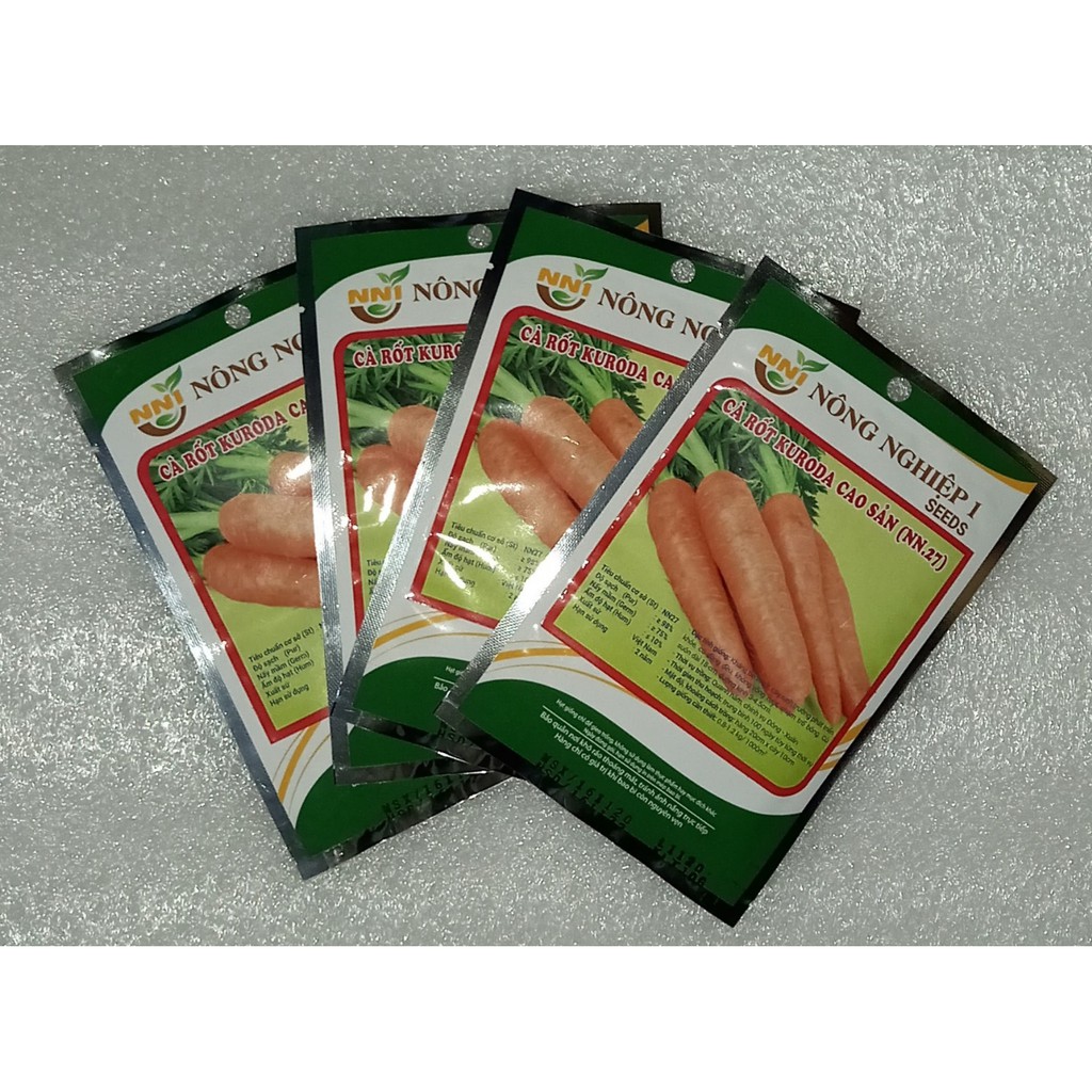 Hạt Giống Cà Rốt Kuroda Cao Sản F1 Dễ Trồng Giàu Dinh Dưỡng