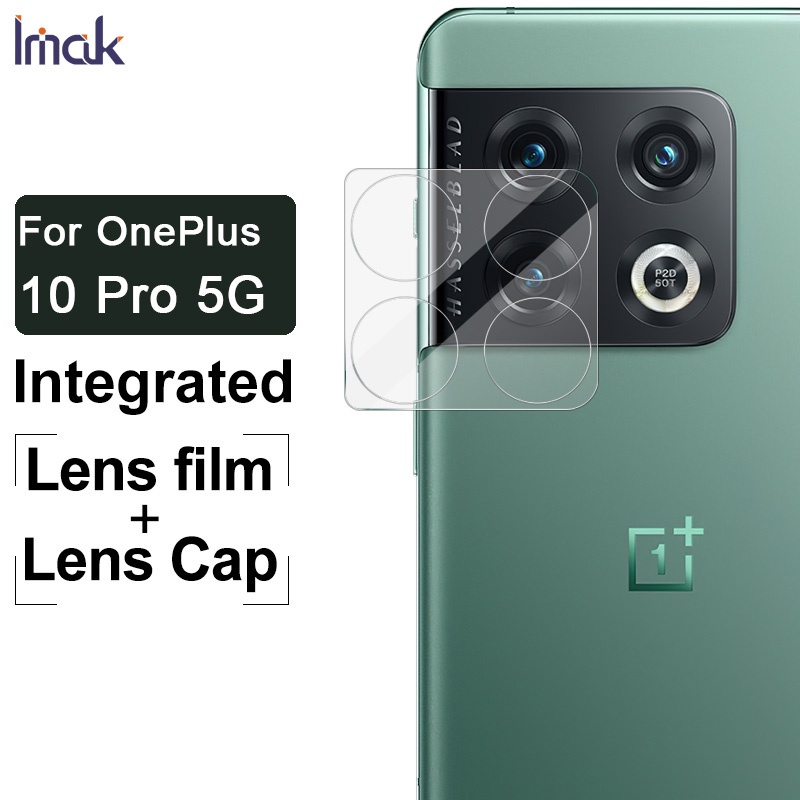 Imak Bộ Kính Cường Lực HD + Nắp Lens Trong Suốt Cho OnePlus 10 Pro 5G thumbnail