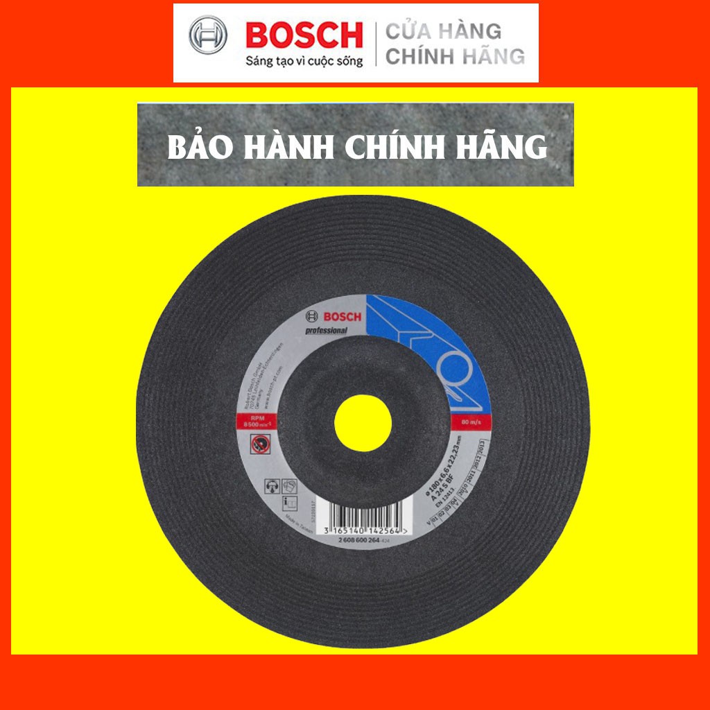 [CHÍNH HÃNG] Đá Mài Bosch (2608600264) 180x6.6x22.2mm (Sắt) Giá Rẻ, Bền Bỉ