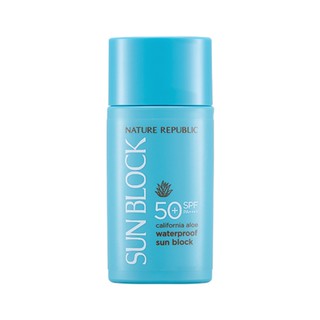 Kem chống nắng chống thấm nước NATURE REPUBLIC California Aloe Waterproof Sunblock SPF50+ PA++++ 60ml