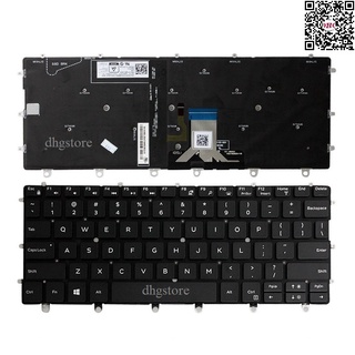 Bàn phím laptop dell xps 13 9365 có đèn