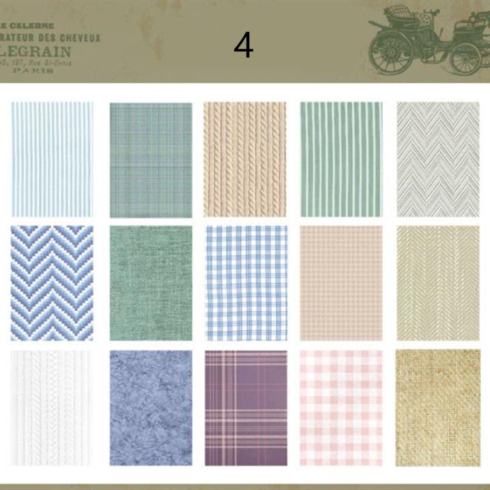 1 Gói 30 Tờ Giấy Ghi Chú / Tập Nhật Ký Phong Cách Cổ Điển