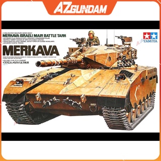 Mô Hình Lắp Ráp Tank Israeli Merkava Main Battle Tank Chính hãng Tamiya Nhật Bản Tỉ lệ 1/35