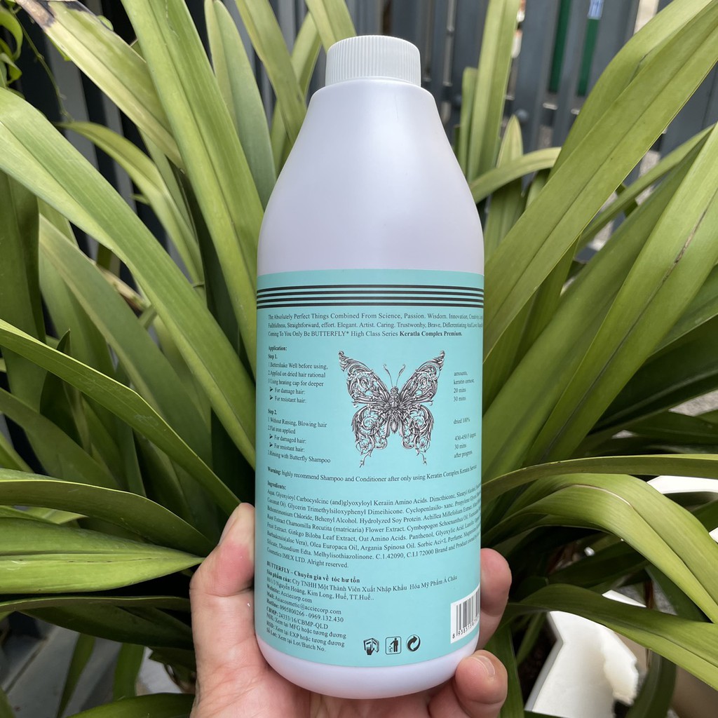 Phục Hồi tóc hư tổn Butterfly Cynos Keratin Complex Treatment 1000ml