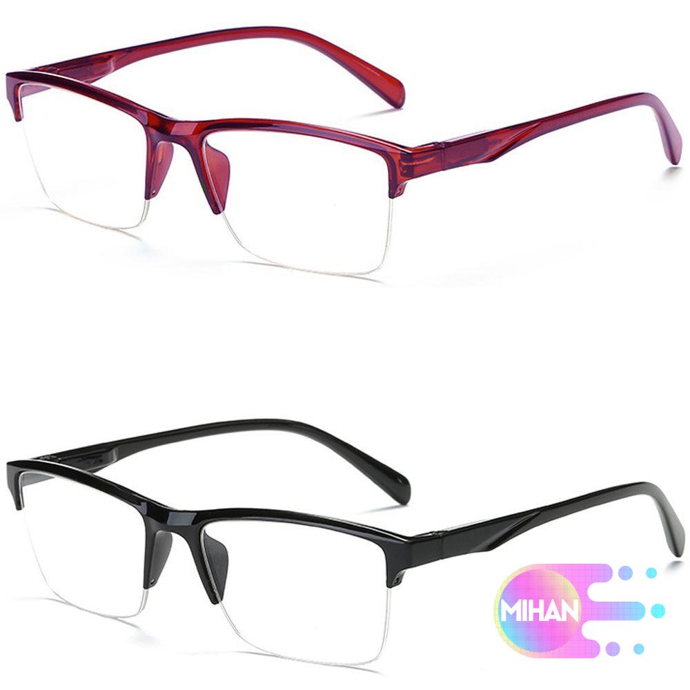 Mắt kính đọc sách MIHAN1 khung PC siêu nhẹ thoải mái phong cách vintage thời trang cho nam và nữ