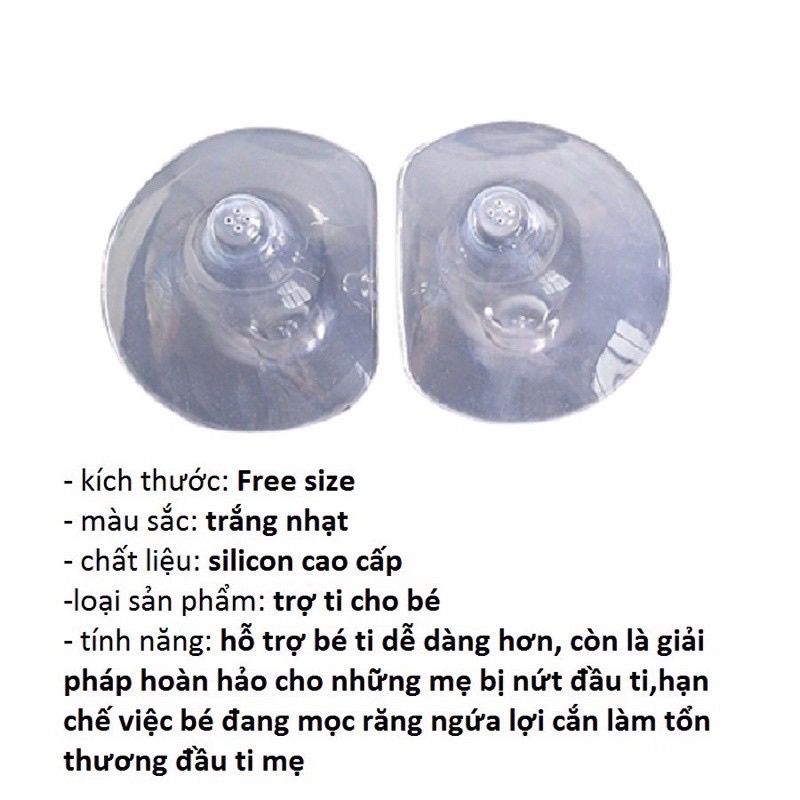 núm trợ ti siêu mềm Gb baby (kèm 2 núm)