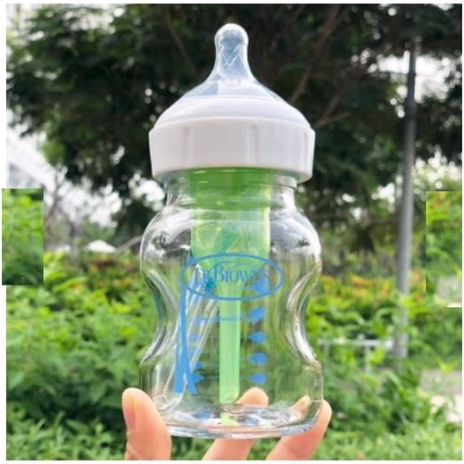 [Options plus] Bình sữa Dr.Brown's cổ rộng 150ml Options+, Options plus