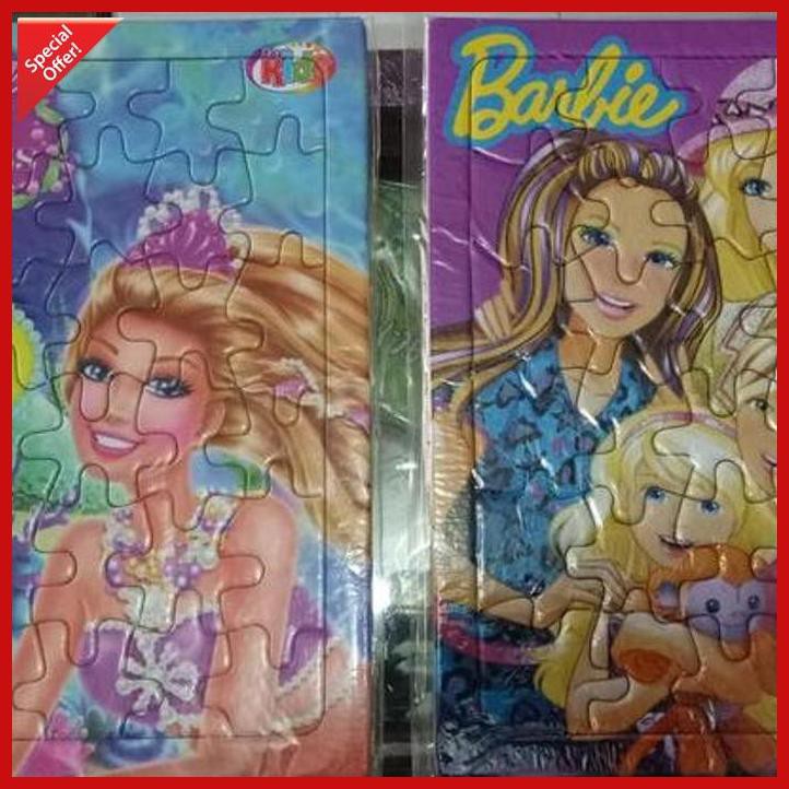 Bộ Đồ Chơi Xếp Hình Ngôi Nhà Búp Bê Barbie Phát Triển Trí Thông Minh Cho Bé