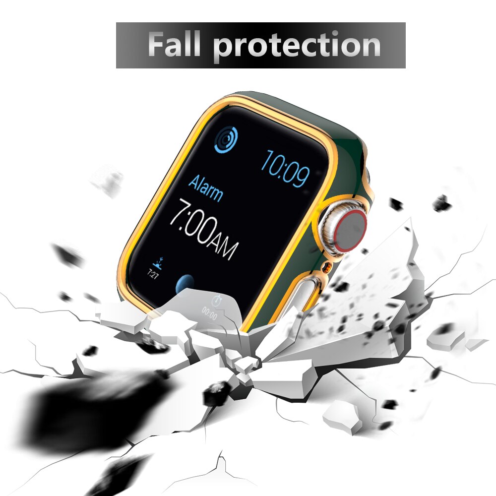Vỏ Bảo Vệ Mặt Đồng Hồ Thông Minh Mạnh Mẽ Dành Cho Apple Watch Series 6 5 4 3 2 1 Size 38mm 40mm 42mm 44mm