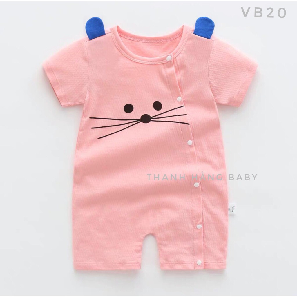 Bộ Body Cho Bé, Body Đùi Bé Trai Bé Gái Cotton Mùa Hè Thanh Hằng Baby 5 Đến 13 Kg