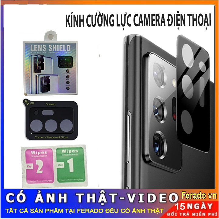 Miếng dán cường lực bảo vệ Camera Samsung Galaxy nhiều model Note 20/ Ultra Note 20/...