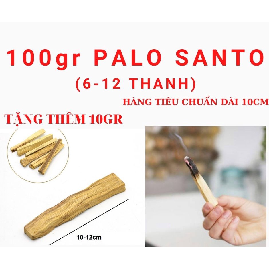Palo santo - gỗ trắc xanh 100gr-0.5kg