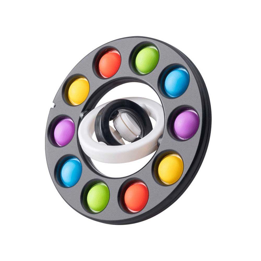 Con Quay Đồ Chơi Fidget Spinner 3D BằNg Silicone Cho Trẻ Em