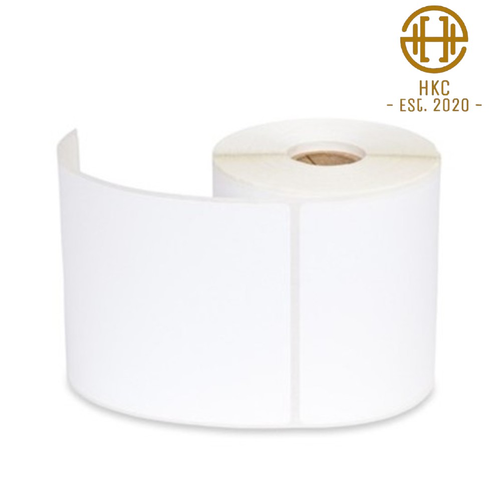Decal in mã vận đơn, in tem nhãn khổ 75x100 mm, cuộn 30m