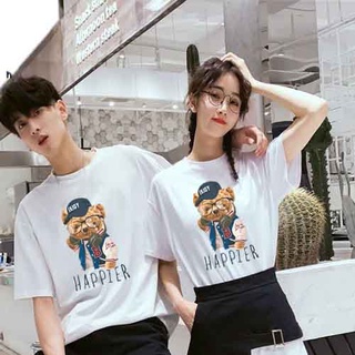 Hot áo thun cặp tình nhân gấu đôi - in tên in hình theo yêu cầu(ibox hình ảnh qua tn) Minh Hằng Store