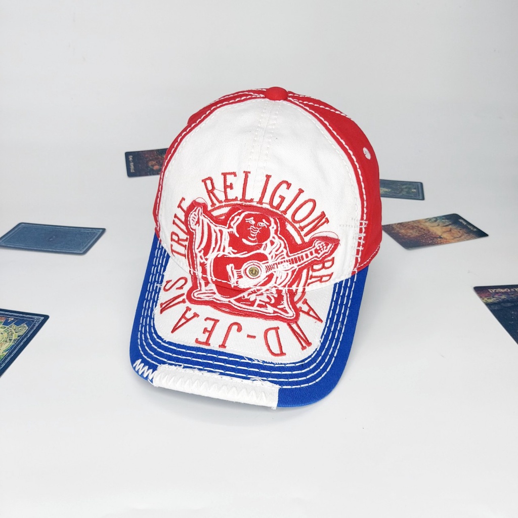 Nón kết ông địa true , Mũ lưỡi trai thời trang cao cấp địa quảng châu màu mới thêu full cực chất