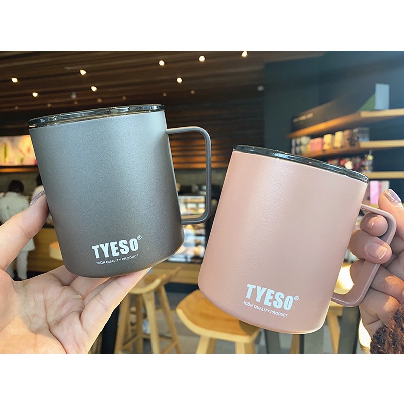 Ly giữ nhiệt TYESO 400ml cao cấp