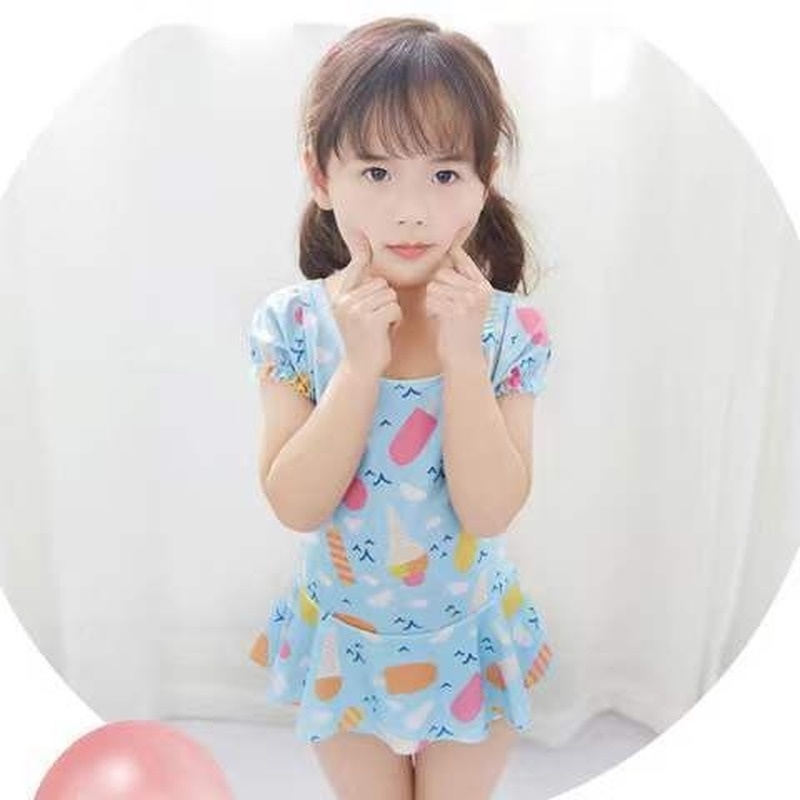 Quần Bơi Một Mảnh In Hình One Piece Cho Bé