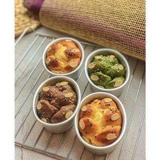Khuôn Oval bầu dục nhôm đúc Bạc MINI