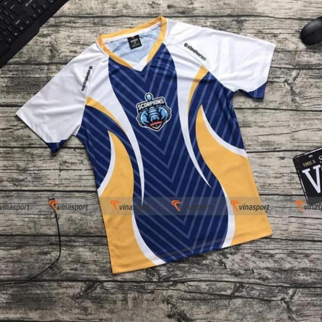 Áo thun game thủ thi đấu Esports nam ngắn tay – Mẫu thiết kế Scorpions ་ ྇ 2022