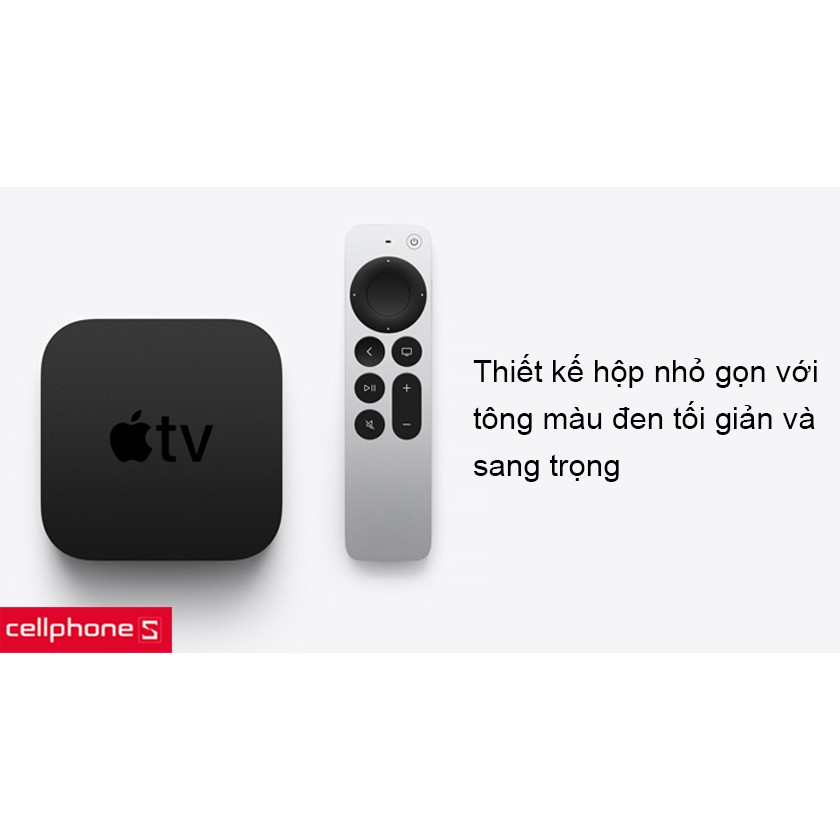 APPLE TV GEN 6 4K 64GB 2021 CHÍNH HÃNG FULLBOX