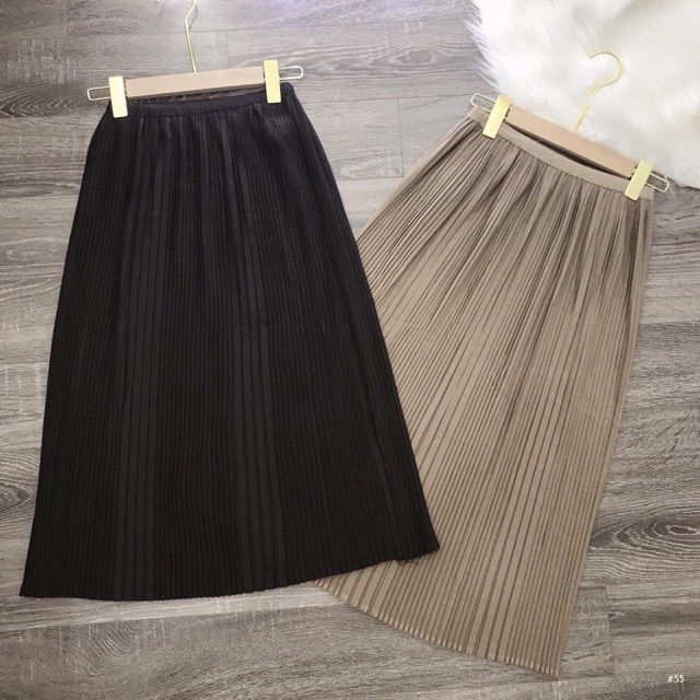 Chân váy rập xếp ly